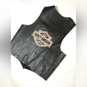 Harley Leather vest, size 42 (men’s XS)